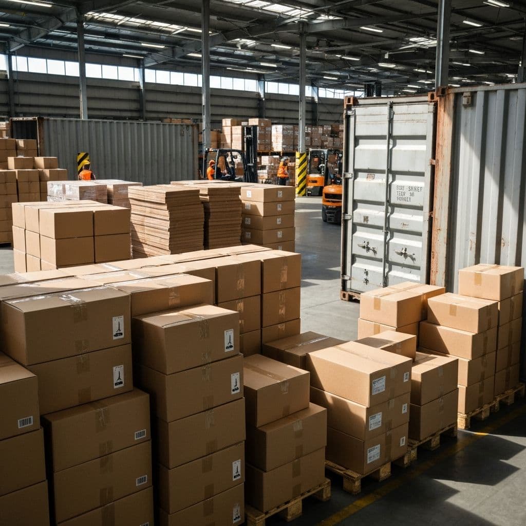 High-capacity industrial warehouse and B2B apparel distribution center for 888 Wholesale enterprise supply