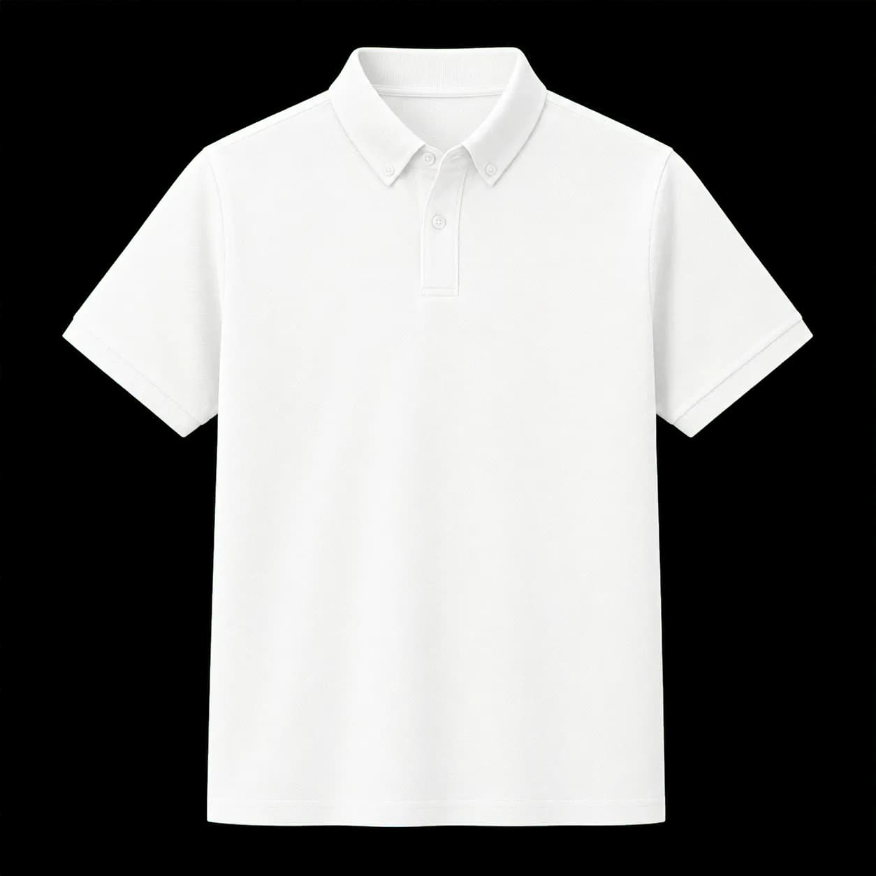 Button Down Collar Polo 220