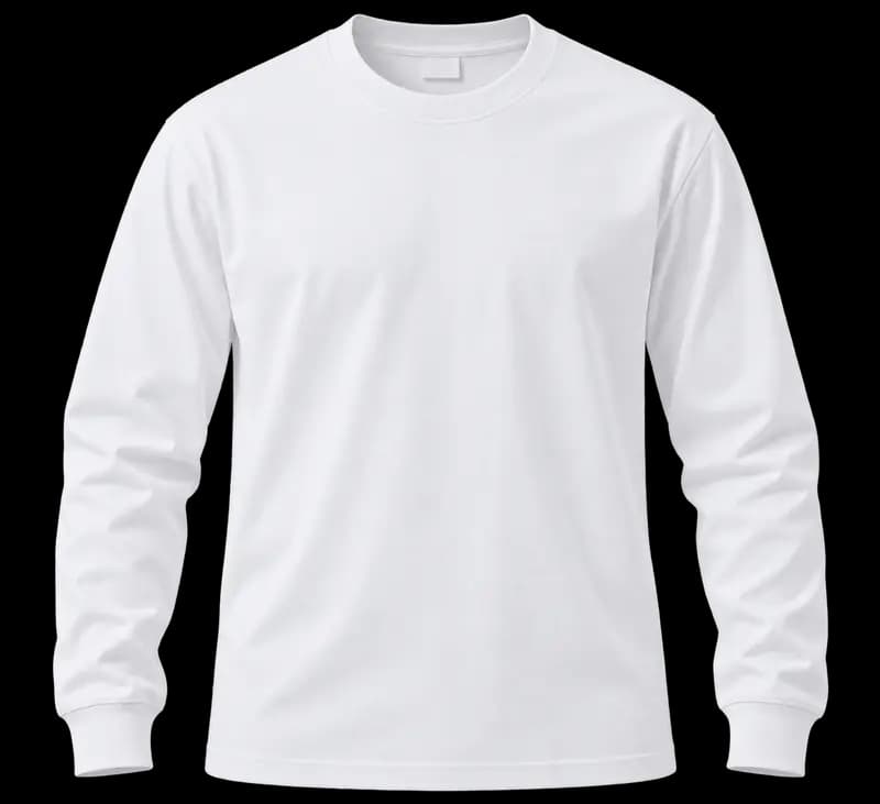 Heavy Long Sleeve Tee 220, private label (SKU APP-LST-002)